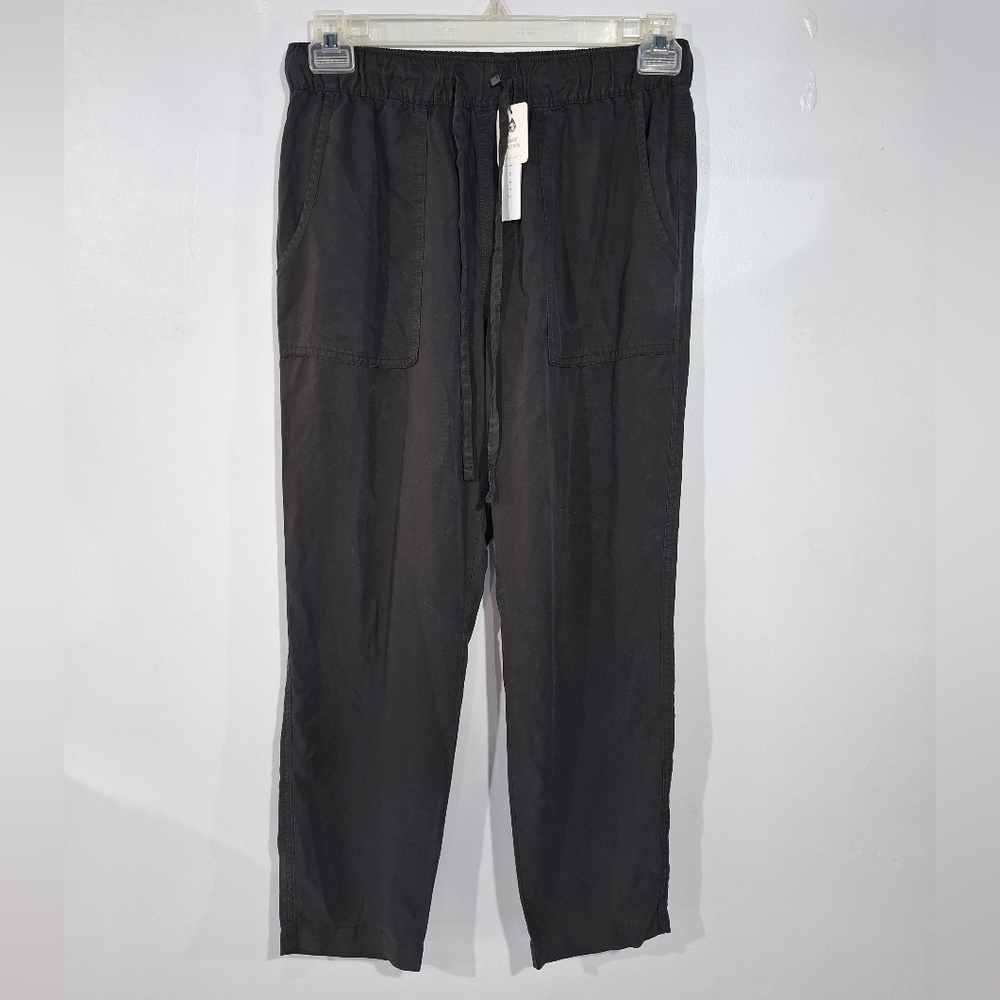 Sanctuary Women's Washed Black Go Easy Pants, Size M Soft Relaxed - Picture 2 of 14